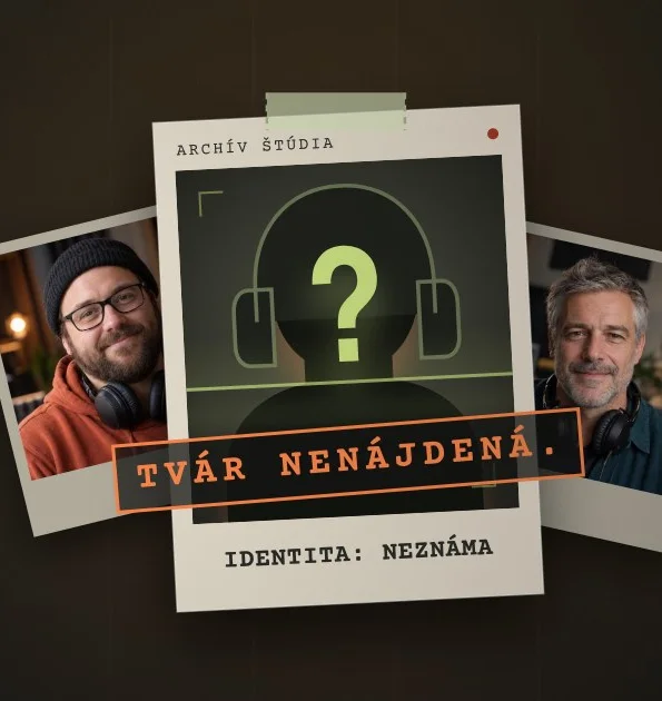 Polaroidy podozrivých a portrét s otáznikom